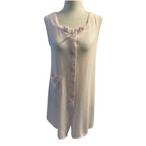 Vintage Pink Nighty Sleep Dress Size S/M